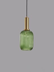 13 cm-es led függőlámpa sziget könnyű üveg fém galvanizált modern nordic style 85-265v