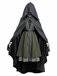 Inspired by Elden Ring Melina Video Game Cosplay Costumes Cosplay Suits Fashion Long Sleeve Top Cloak Scarf Costumes / Waist Belt