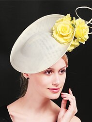 レトリ／ヴィンテージ 1950年代風 1920年代風 ヘッドピース パーティーコスチューム 魅惑的な帽子 女性用 マスカレード パーティー／フォーマル 帽子