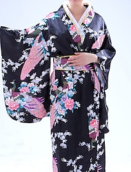 בגדי ריקוד נשים יוקאטה חלוק קימונו יפני מסורתי נשף מסכות מבוגרים מעיל קימונו מפלגה