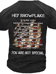 4:e juli 2026 250:e minnesdagen Herrars patriotiska vintage retro patriot grafik 3D utskrift veteran crew neck kortärmad t-shirt sport