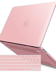 MacBook Case, Hard Shell Case & Keyboard Cover for MacBook, Compatible with New MacBook Pro 13 Inch Case 2022 2021 2020 M1 A2238 A2289 A2251 A2159 A1989 A1706 A1708