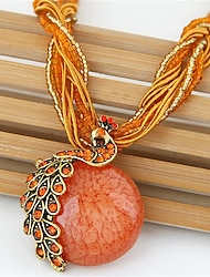 Women's necklace Ethnic Style Street Gem Necklaces