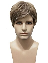 Γουλίτσα Silent Hill 2 ανδρική ξανθιά γουλίτσα κοντή ίσια ξανθά μαλλιά ανθεκτική στη θερμότητα συνηθισμένη γουλίτσα για Halloween
