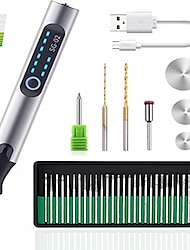 incisore elettrico cordless penna per incisione portatile usb ricaricabile incisore utensile rotante incisione gioielli vetro legno pietra metallo plastica