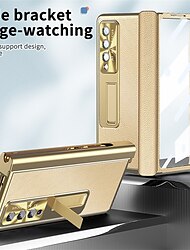 telefon Kılıf Na Samsung Galaxy Z Fold 5 Z Fold 4 Z Fold 3 Pełne etui i ochraniacz ekranu Stopka z rysikiem S Transparentny PC Metal