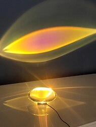 zonsondergang regenboog projector lichten italiaanse designer thuis tafel nachtlampje led kristal oog van de hemel eivormige lampen woonkamer slaapkamer decor projector verlichting usb power