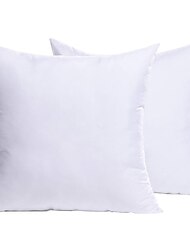 2 bucăți inserții de pernă pentru umplutură de pernă premium albă decorativă pentru pernă decorativă pat canapea se potrivește pentru husă de pernă de 40x40cm
