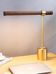Table Lamp  Reading Light  Bedside lamps Swing Arm Modern Contemporary / Nordic Style For Living Room / Indoor Metal 90-110V Wood