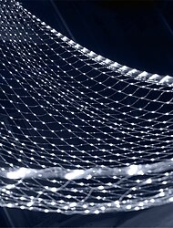 Multifunkcyjna siatka LED 8x10M 2600 LED zewnętrzne lampki typu fairy do ogrodu wesela imprezy dekoracji zasłon okiennych AC85-265V wtyczka UE US AU UK