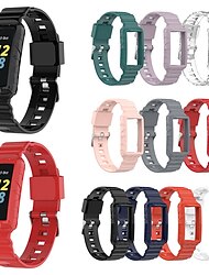 Slimme horlogeband Compatibel met: Fitbit Charge 4 / Charge 3 / Charge 3 SE Charge 5 Siliconen Smartwatch Band Waterbestendig Verstelbaar Ademend Sportband Vervanging Polsbandje