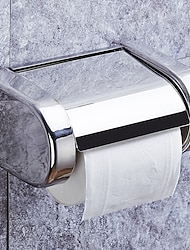 uchwyt na papier toaletowy wodoodporny uchwyt na papier toaletowy ze stali nierdzewnej naścienny (polerowanie chromu)