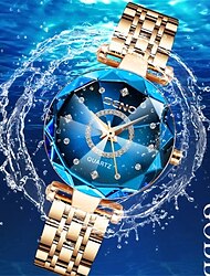 Dames Quartz horloges Diamant Waterbestendig Legering Horloge