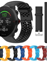 Watch Band for Polar Vantage M Vantage M / M2, Grit X / X Pro Silicone Replacement  Strap Breathable Quick Release Sport Band Wristband
