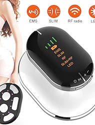 Radio Frequency Body Slimming Machine Fat Burner Slim Shaping Device LED Light Therapy Lose Weight Cellulite Massager