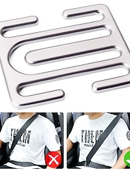 2pcs clip per cintura di sicurezza regolatore della cintura di sicurezza universale tutti i modelli di auto clip per cintura di sicurezza in metallo migliorare il comfort di guida adatto per adulti