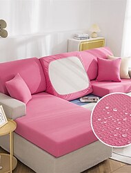 Fundas de sofá repelentes al agua, funda mágica para sofá, funda de cojín para asiento para perros, mascotas, funda de sofá seccional para sofá de dos plazas, en forma de L, 3 plazas, protector