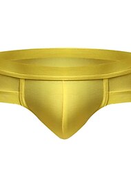 Férfi 3 csomag Bugyik Tőke Mosható Kényelmes Sima Alacsony derekú Fekete Fehér