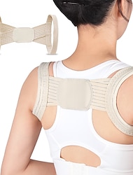 1 szt. Korektor postawy dla kobiet i mężczyzn Regulowana górna część pleców zapewniająca wsparcie garbusa i zapewniająca ulgę w bólu szyi, ramion i górnej części pleców
