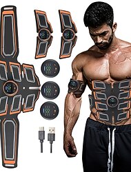 abs muskelstimulator ab maskin bärbart buk toning bälte hemmakontor fitness träningsutrustning för buken