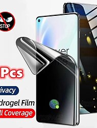 2 ks Chránič obrazovky Pro Samsung Galaxy S24 Ultra Plus S23 S22 S21 S20 Plus Ultra Note 20 Ultra 10 Plus S25 Ultra TPU Hydrogel Pro ochranu soukromí Anti Bubbles Proti otiskům Ultra tenký Odoln