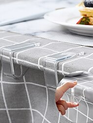 8 pçs mesa toalha de mesa clipes úteis suporte grampos de pano festa piquenique casamento formatura clipe de toalha de mesa multifuncional