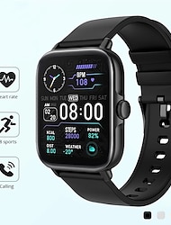smartwatch (beantwoorden/bellen) 1,7 inch smartwatch fitness hardloophorloge voor android ios met hartslag slaapregistratie 28 sportmodi bloed zuurstof ai spraakbesturing fitness horloge voor vrouwen