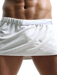 men's shorts home absorbent wearable towel pants beach sexy bath skirt microfiber anti-light