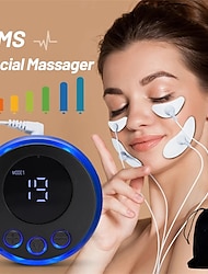 EMS Facial Massager for Face Muscle Stimulator Facial Lifting Pulse Electric V-Face Slim Eye Beauty Wrinkle Remover Skin Tighten