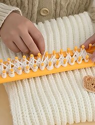 lange breiplank naaimachine multi-gebreid weefgetouw doe-het-zelf gereedschap sjaal sjaal dekens breier voor beginners naai-accessoires