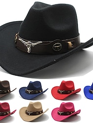18th Century 19th Century State of Texas Cowboy Hat West Cowboy Ameirican Men's Women's Hat