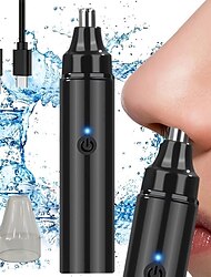 Ear And Nose Hair Trimmer For Men Rechargeable - USB Electric Nose Hair Trimmer For Women - Painless  Eyebrow Facial Hair Removal Nose Clipper