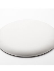 Cuscino per sedia rotondo 100% impermeabile in pelle morbida sedia da ristorante sedia da tavolo sgabello rotondo bancone da bar cuscino per sedia rotonda