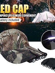 5LED Headlight HeadLamp Flashlight Cap Hat Torch Light Lamp Outdoor Fishing Camping Hunting Clip-On Super Bright