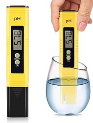 ph-metru precis: obțineți o măsurare de înaltă precizie de 0,01 pentru apă potabilă din gospodărie, piscină și acvariu cu stiloul de tester de ph