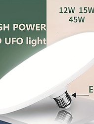 ufo 形の LED 電球 e27 ベースフラットハイパワー LED 電球家庭用ペンダント器具ライト照明