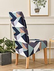 sztreccs étkezőszék huzatok xl/túlméretes levehető mosható puha spandex magas háttámlájú nagy székhuzat huzat étkező konyhához szállodai asztali banketthez