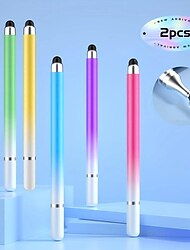Capacitieve pen Voor Universeel Draagbaar Nieuw ontwerp 2 in 1 stylus ABS