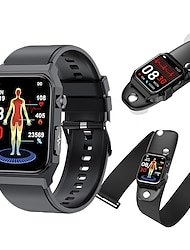 1.91 calowy cardica inteligentny zegarek z glukozą we krwi monitorowanie ekg ciśnienie krwi smartwatch z temperaturą ciała mężczyźni ip68 wodoodporna opaska monitorująca aktywność fizyczną