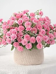 1 pc 20 cabeças de flores artificiais hortênsias falsas para decoração de casa