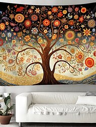 wiszące drzewo życia gobelin styl malowania wall art duży gobelin mural wystrój fotografia tło koc zasłona strona główna sypialnia dekoracja salonu