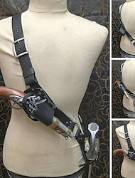 Punk & Gothic Mittelalterlich Renaissance Cosplay Kostüm Schwertscheide Ren Faire Pirat Krieger Wikinger Herren Seeräuber Maskerade Bühne Renaissance-Messe LARP Erwachsene Weitere Accessoires