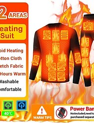 22 περιοχές χειμερινός γυναικείος ανδρικός θερμικός φλις θερμαινόμενο μπουφάν γιλέκο θερμαινόμενο εσώρουχο usb ηλεκτρική θέρμανση ενδύματα παντελόνι σκι κοστούμι
