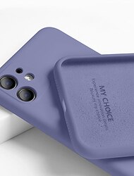telefone Capinha Para iPhone 15 Pro Max Plus iPhone 14 13 12 11 Pro Max Plus X XR XS Capa traseira Estojo de silicone líquido Antichoque Côr Sólida Gel de Sílica Silicone