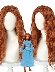 The Little Mermaid 2023 Ariel Cosplay Party Wigs Halloween Wigs