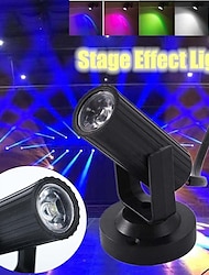 mini fascicul de lumină laser proiector spot cu led efect de scenă lumină ktv bar discoteca-6 culori