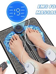 elektrický ems masážní podložka na nohy úleva od bolesti uvolněte nohy akupunktury masážní podložka šok stimulace svalů zlepšit krevní oběh