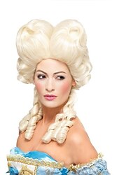 Parrucca Deluxe per Adulti di Maria Antonietta Parrucchi Cosplay per Feste Parrucche di Halloween