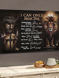Wall Art Canvas Lion of Judah Jesus Christ Prints and Posters Pictures Decorative Fabric Painting For Living Room Pictures No Frame