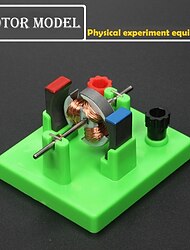 diy silnik elektryczny prądu stałego model eksperyment fizyczny pomoce edukacyjne zabawki dla uczniów